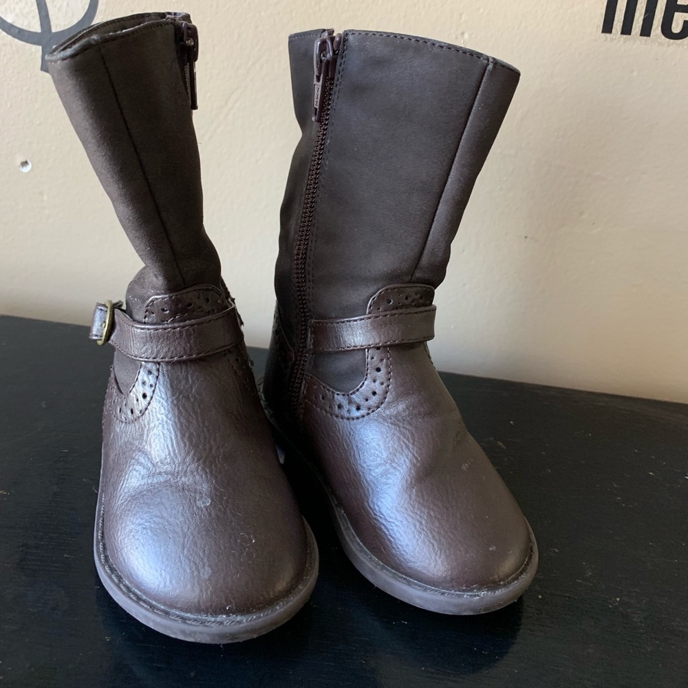 Toddler leather boots - Picture 2 of 5